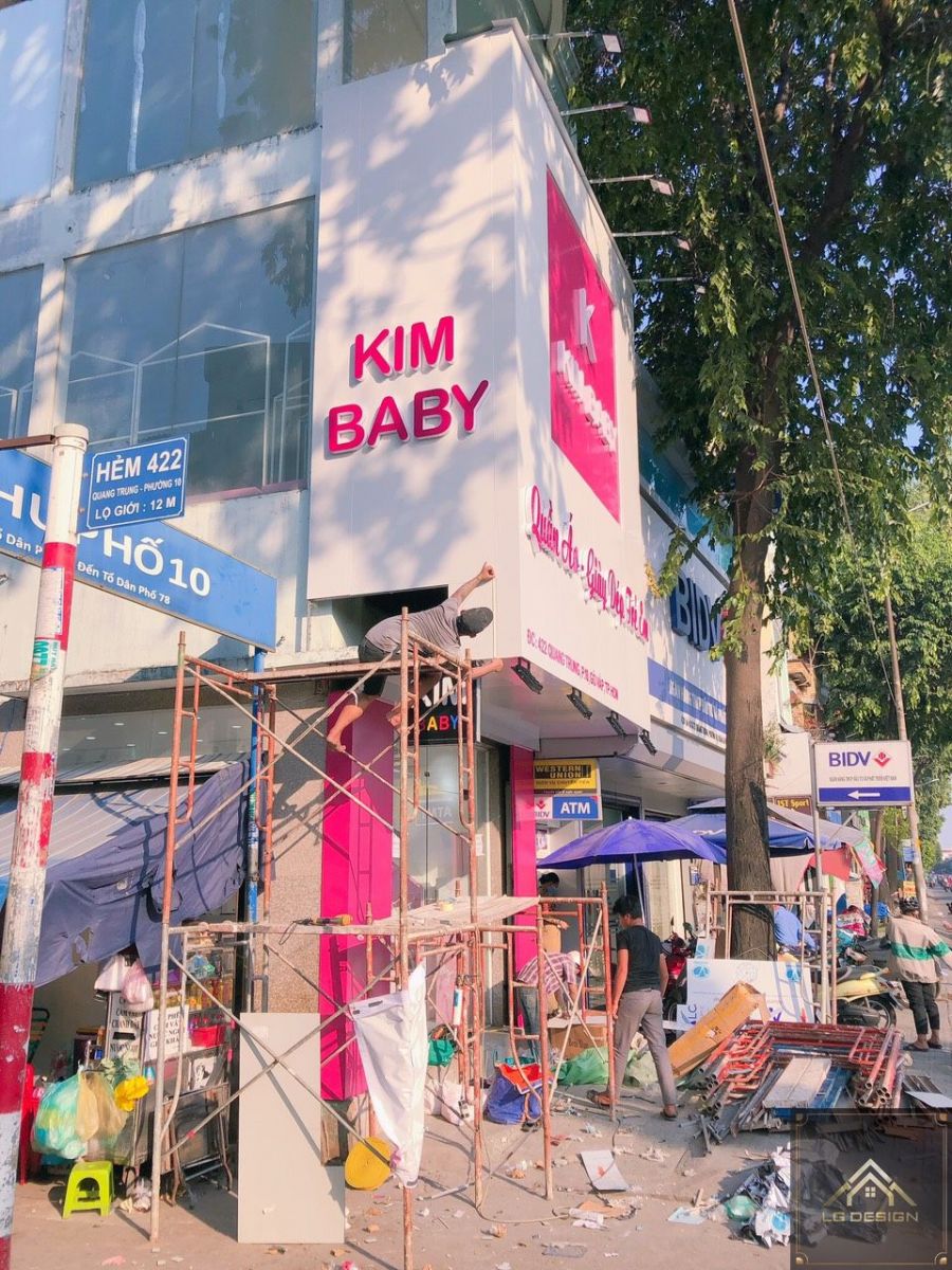 Thiết Kế Shop Thời Trang Kim Baby