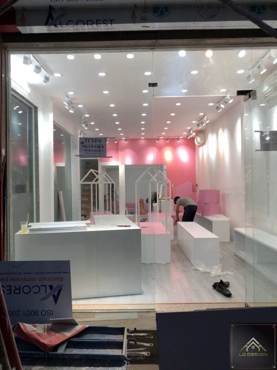 Thiết Kế Shop Thời Trang Kim Baby