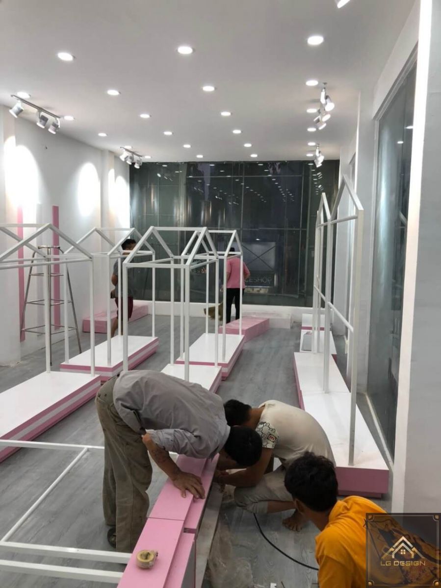 Thiết Kế Shop Thời Trang Kim Baby