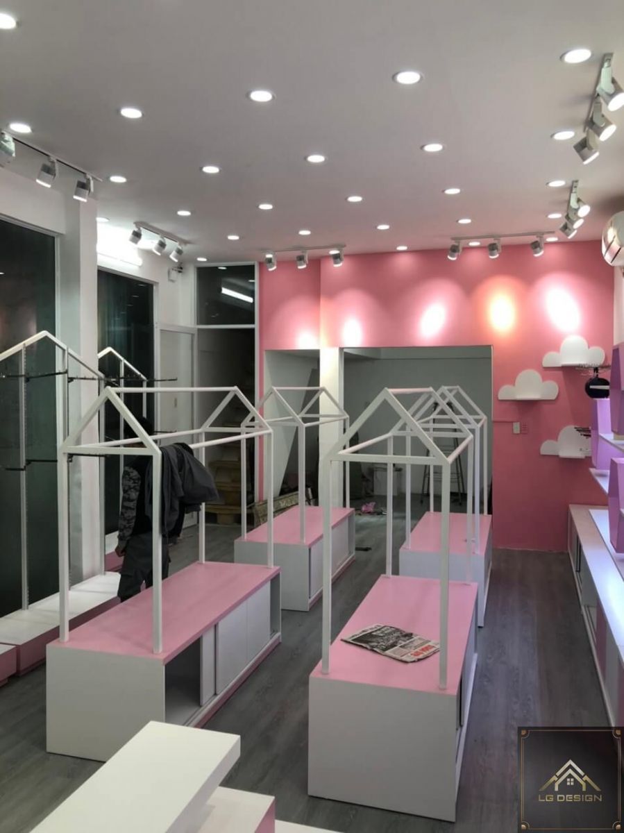 Thiết Kế Shop Thời Trang Kim Baby