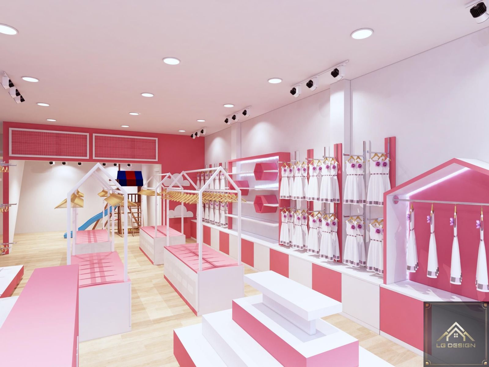 Thiết Kế Shop Thời Trang Kim Baby