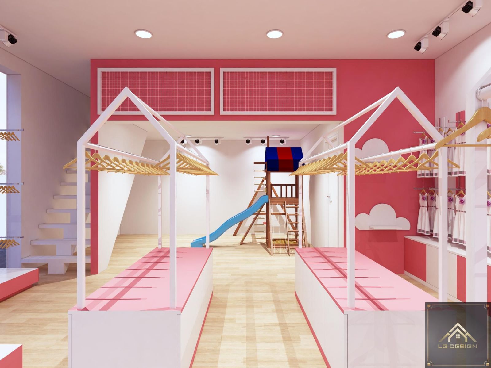 Thiết Kế Shop Thời Trang Kim Baby