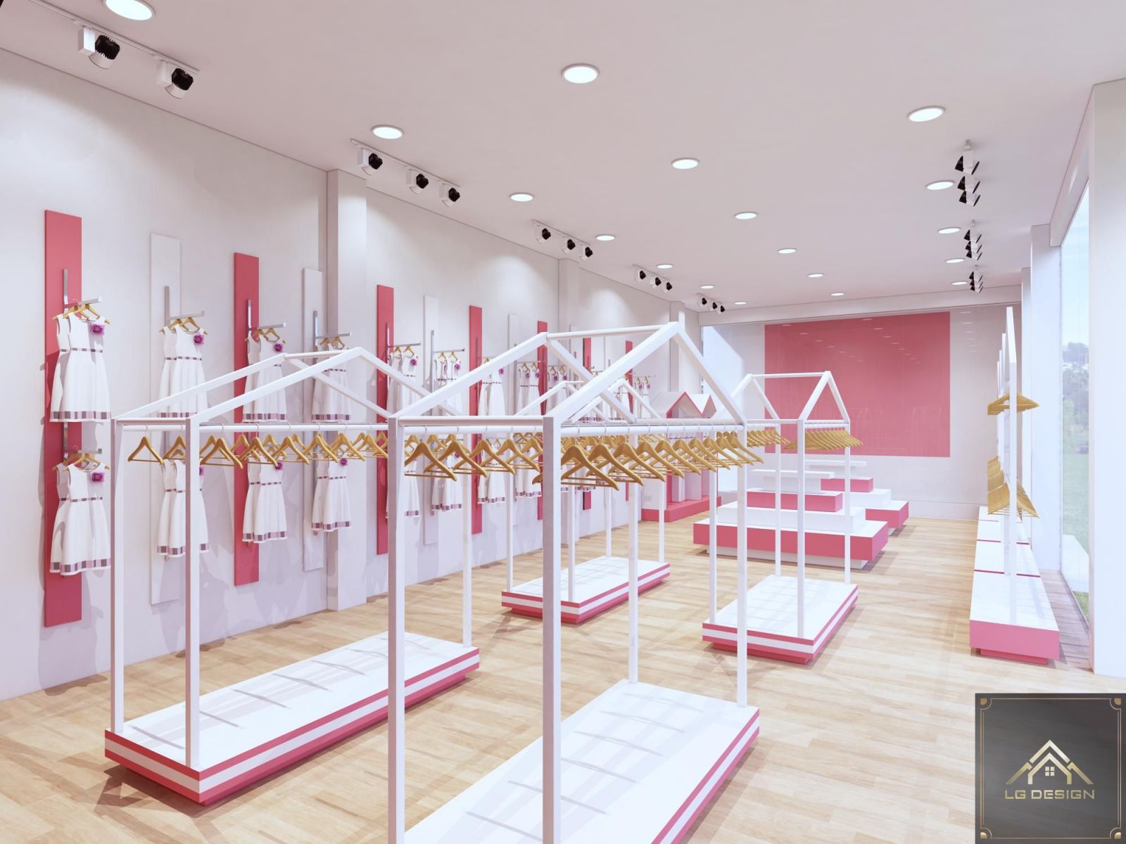 Thiết Kế Shop Thời Trang Kim Baby