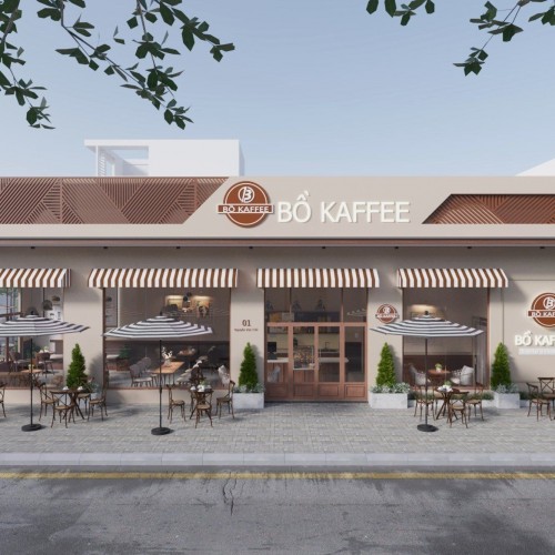 Thiết kế Quán Cafe Bồ Coffee House CN2